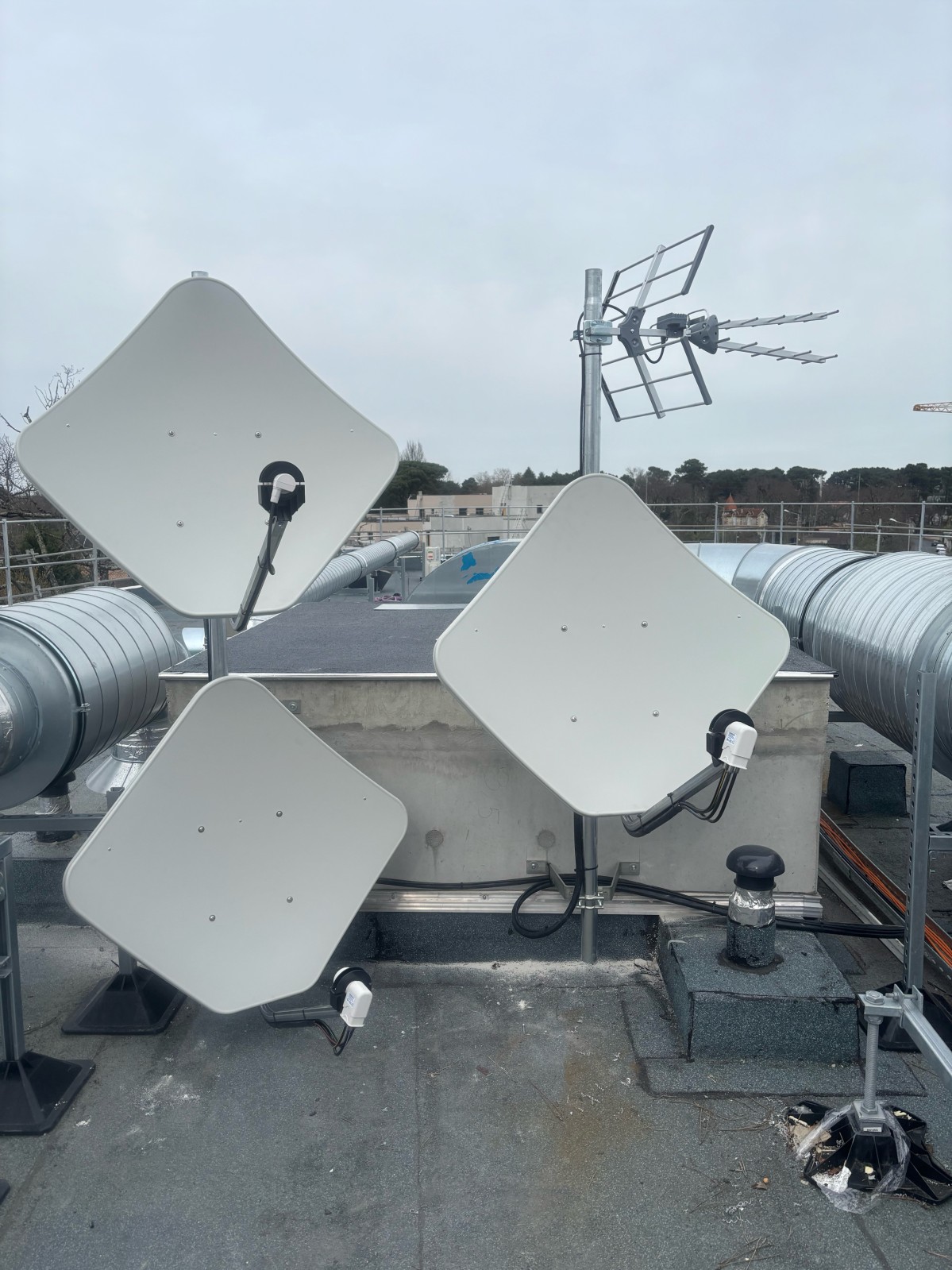 Installation antenne TV et parabole satellite