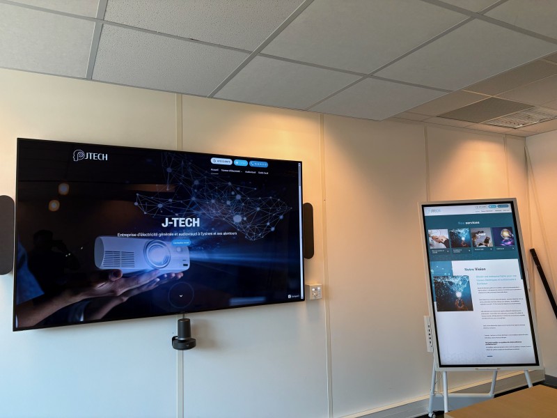 Samsung Flip 65 pouces, le paperboard interactif idéal pour la prise de notes et les schémas collaboratifs